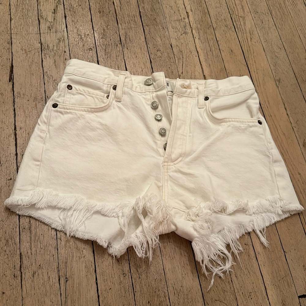 Agolde High Waisted Shorts